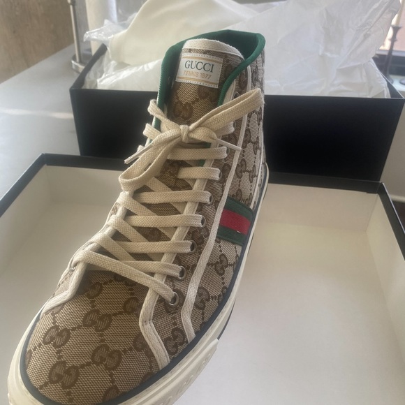 Gucci Tennis 1977 High Top Sneaker - Picture 2 of 3